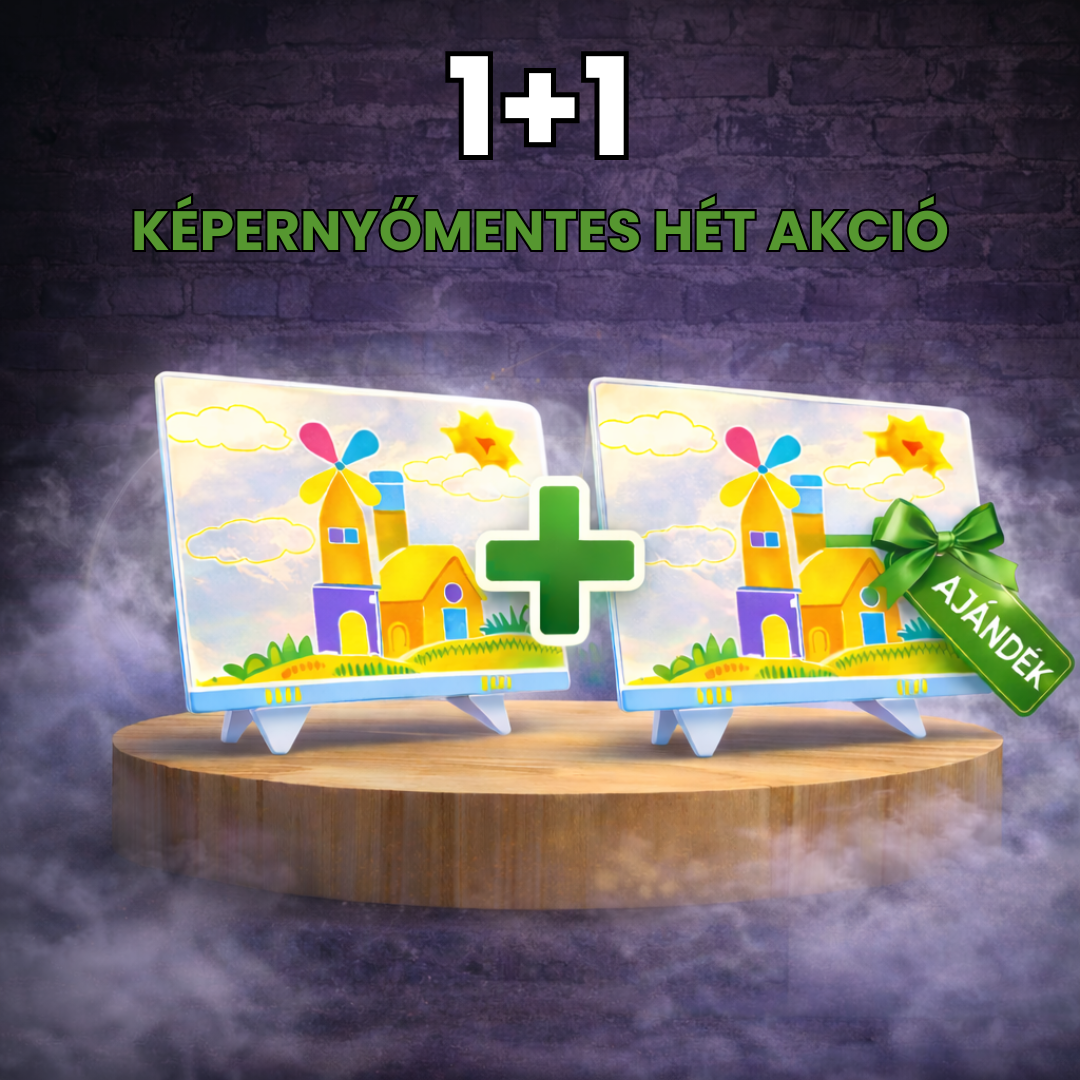 Világítós Rajztábla – 1+1 db csomag